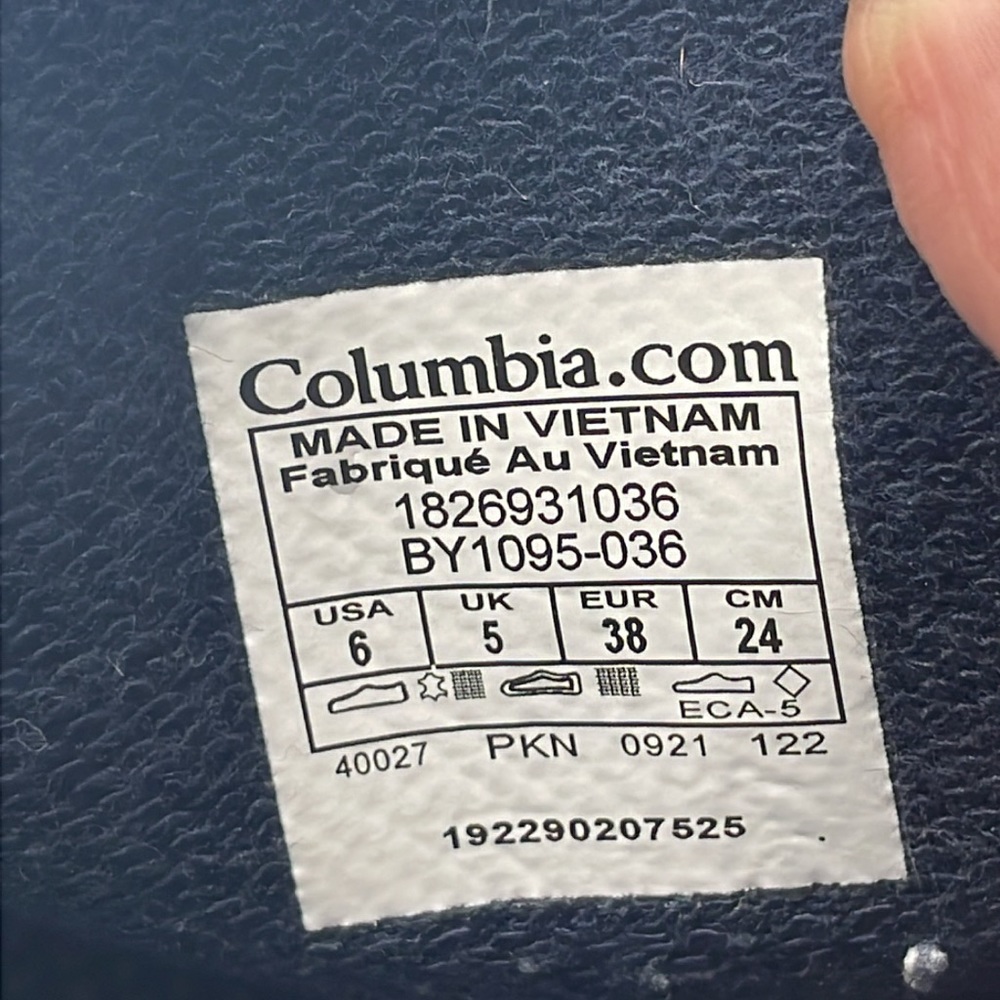 Columbia PFG Boat Shoes Sz 6 women’s grey non-marking Omni grip - Picture 6 of 12